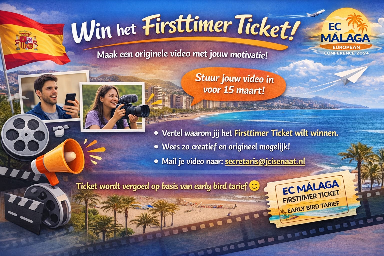 Senaat EC 2026 firsttimer ticket win!